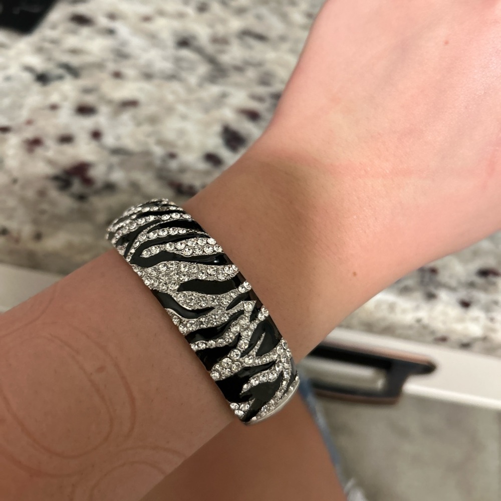Zebra print Cuff